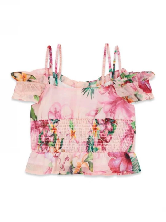 Obrázek produktu Guess Halenka J6GH07 WA2T0 Růžová Regular Fit