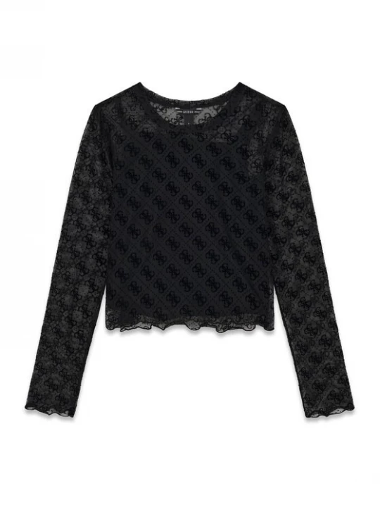 Obrázek produktu Guess Halenka J6YP02 K3743 Černá Regular Fit