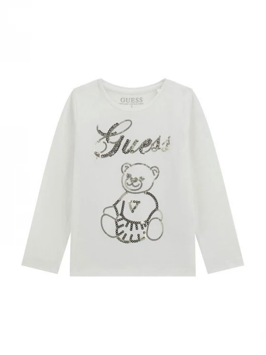Obrázek produktu Guess Halenka K5BI03 J1314 Bílá Regular Fit