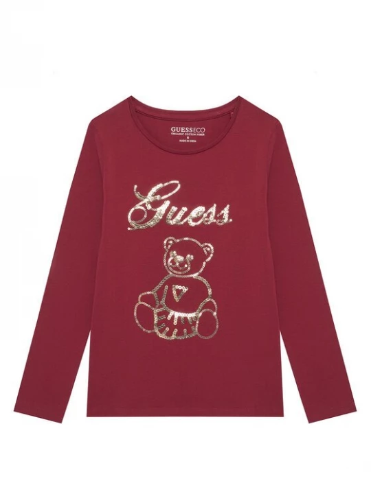 Obrázek produktu Guess Halenka K5BI03 J1314 Červená Regular Fit