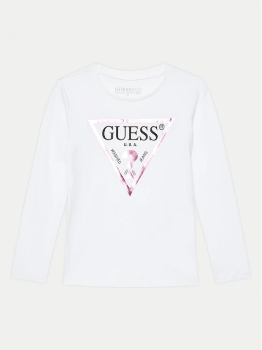 Obrázek produktu Guess Halenka K84I18 K8HM0 Bílá Regular Fit