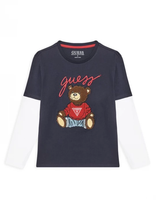 Obrázek produktu Guess Halenka L4BI13 I3Z14 Tmavomodrá Regular Fit