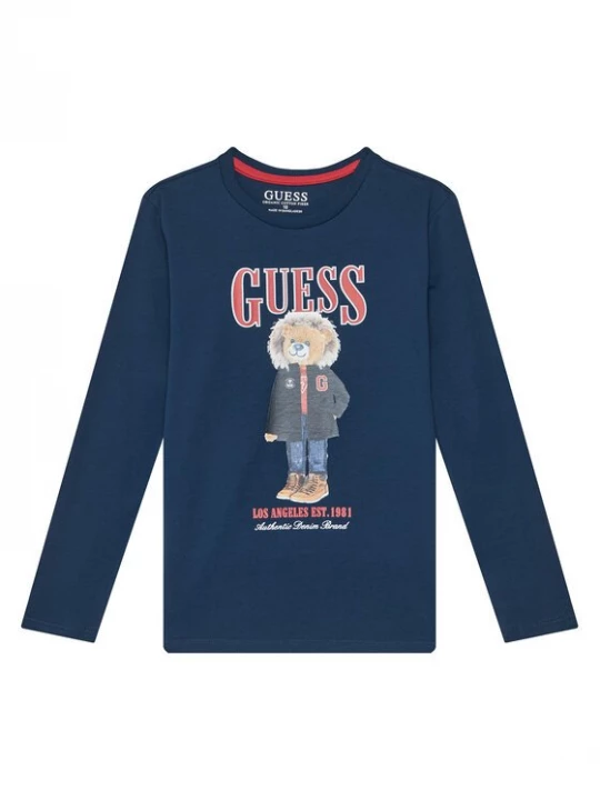 Obrázek produktu Guess Halenka L5BI09I3Z14 Tmavomodrá Regular Fit
