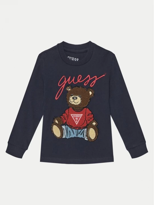 Obrázek produktu Guess Halenka L5RI32 K8HM4 Tmavomodrá Regular Fit