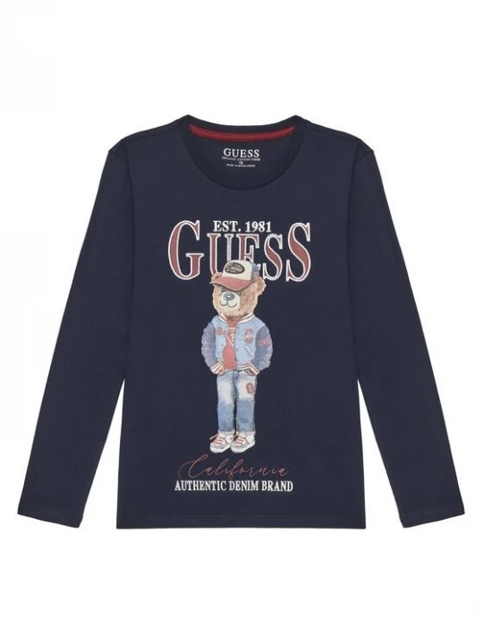 Obrázek produktu Guess Halenka L5YI30 K8HM4 Tmavomodrá Regular Fit