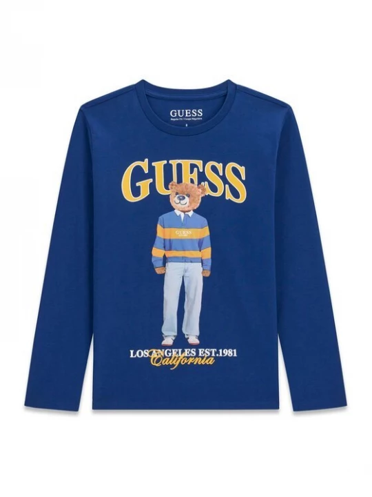 Obrázek produktu Guess Halenka L6BI11 K5732 Tmavomodrá Regular Fit