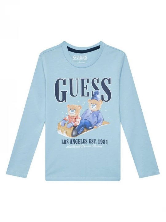 Obrázek produktu Guess Halenka N5BI04I3Z14 Světle modrá Regular Fit