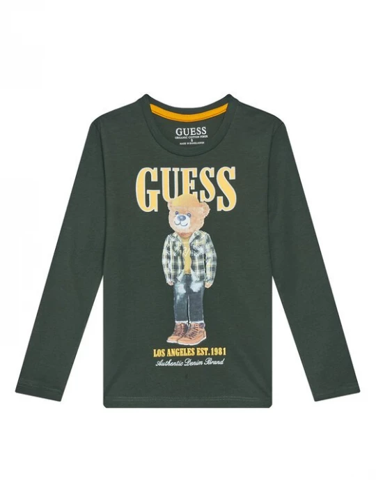 Obrázek produktu Guess Halenka N5BI04I3Z14 Zelená Regular Fit