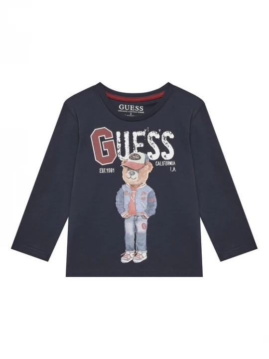 Obrázek produktu Guess Halenka N5YI23 K8HM4 Tmavomodrá Regular Fit