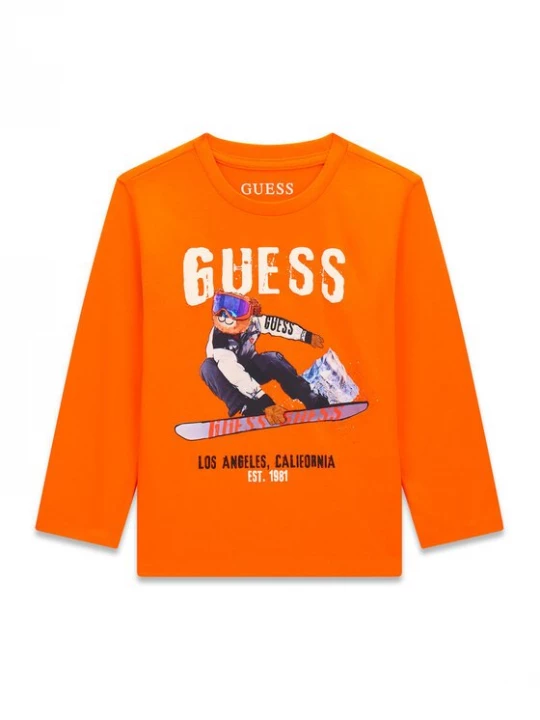 Obrázek produktu Guess Halenka N6BI04 K5854 Oranžová Regular Fit