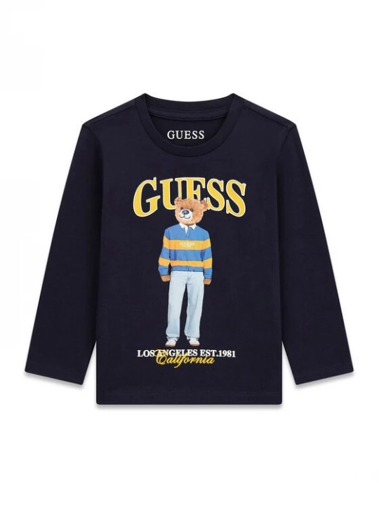 Obrázek produktu Guess Halenka N6BI04 K5854 Tmavomodrá Regular Fit