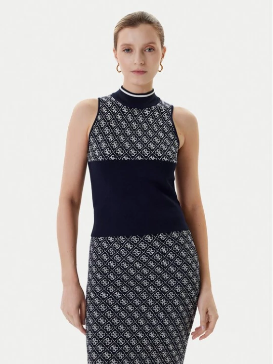 Obrázek produktu Guess Halenka W3YR26 Z37K0 Tmavomodrá Regular Fit