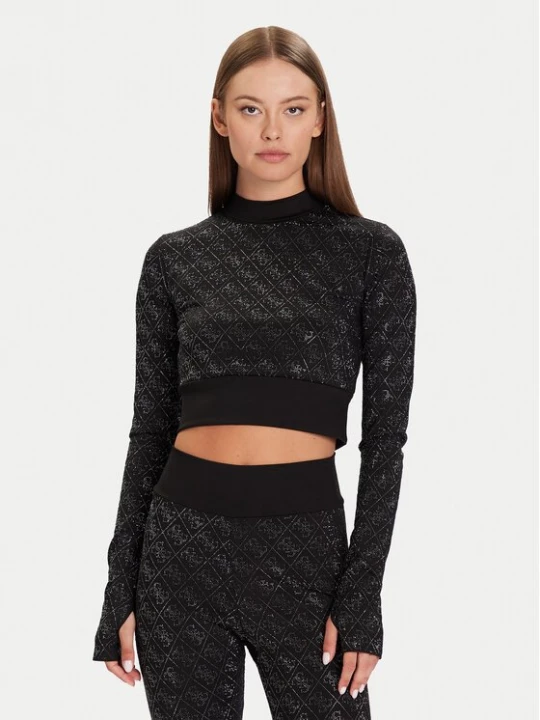 Obrázek produktu Guess Halenka W5BP48 K7182 Černá Slim Fit