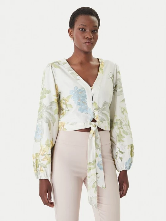 Obrázek produktu Guess Halenka W6GHA4 W2565 Krémová Regular Fit
