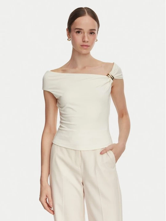 Obrázek produktu Guess Halenka W6YP48 K4527 Krémová Regular Fit