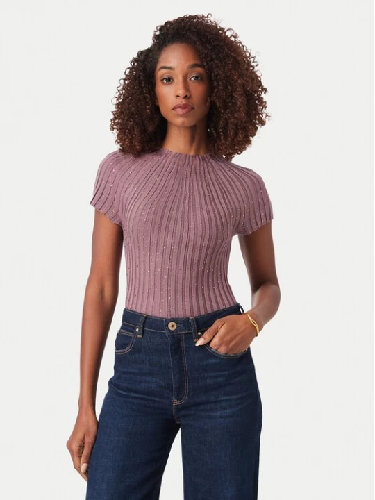 Obrázek produktu Guess Halenka W6YR31 Z1023 Fialová Regular Fit