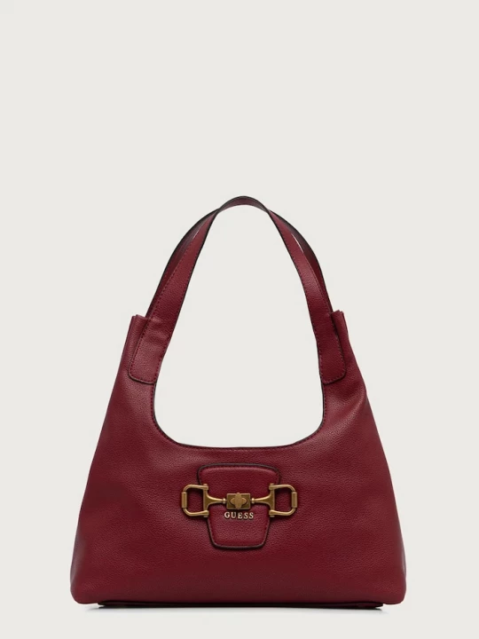 Obrázek produktu Guess hobo kabelka dámská z imitace kůže SUNSET červená
