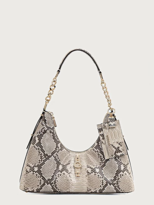 Obrázek produktu Guess hobo kabelka dámská z imitace kůže YVONNE béžová