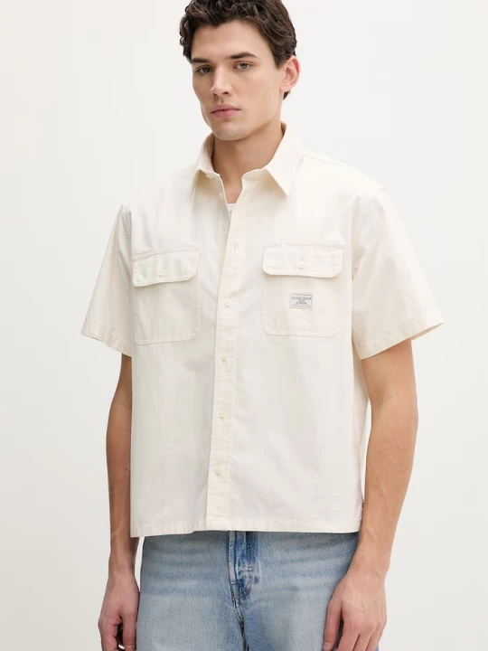 Obrázek produktu Guess Jeans Bavlněná košile Guess Jeans béžová