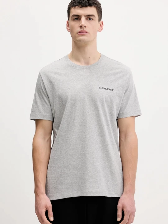 Obrázek produktu Guess Jeans Bavlněné tričko Guess Jeans šedá