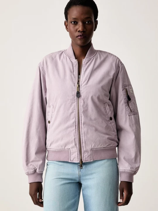 Obrázek produktu Guess Jeans bomber dámský fialová