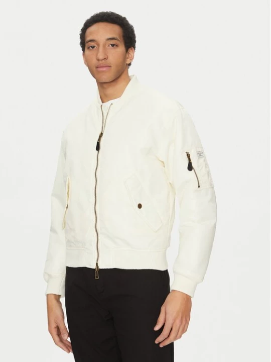 Obrázek produktu Guess Jeans Bunda bomber M5RL81 WHAA2 Écru Regular Fit