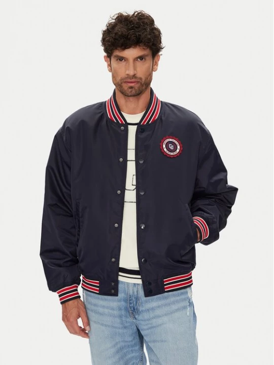 Obrázek produktu Guess Jeans Bunda bomber M5YL15 WHAA2 Tmavomodrá Regular Fit