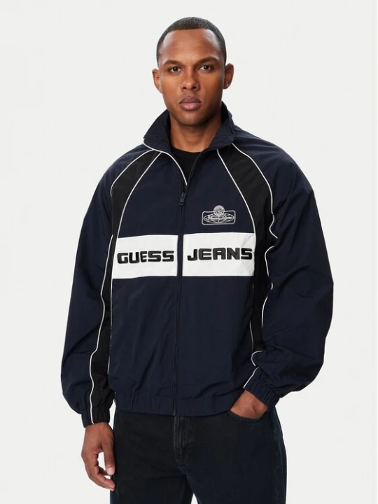 Obrázek produktu Guess Jeans Bunda pro přechodné období M6YL12 W2695 Tmavomodrá Regular Fit
