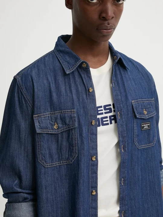 Obrázek produktu Guess Jeans Džínová košile Guess Jeans modrá
