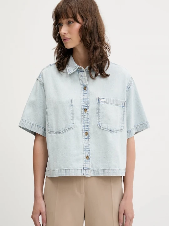Obrázek produktu Guess Jeans Džínová košile Guess Jeans modrá