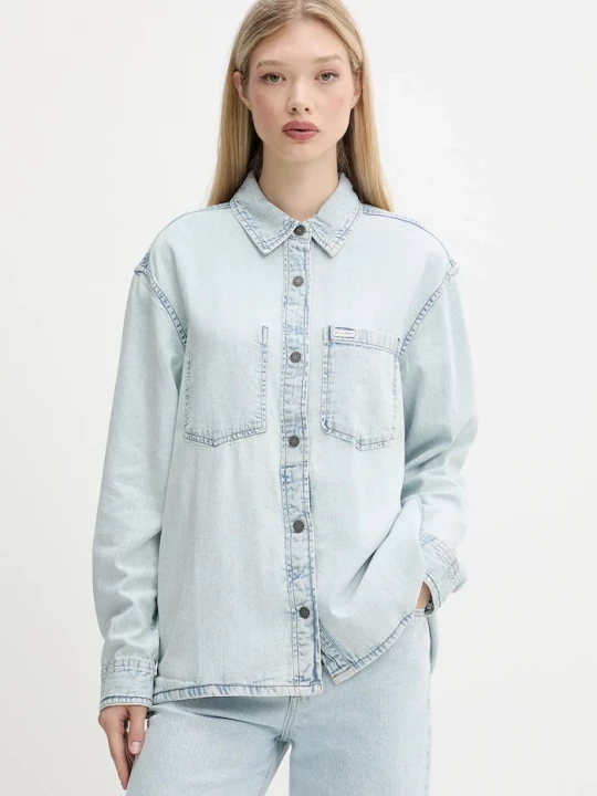 Obrázek produktu Guess Jeans Džínová košile Guess Jeans modrá