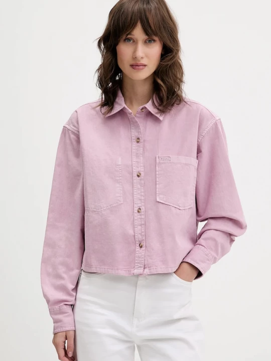 Obrázek produktu Guess Jeans Džínová košile Guess Jeans růžová