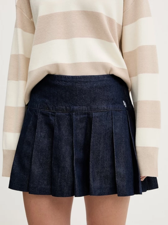 Obrázek produktu Guess Jeans Džínová sukně Guess Jeans námořnická modř