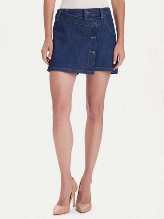 Obrázek produktu Guess Jeans Džínová sukně W5BD96 D002A Tmavomodrá Regular Fit