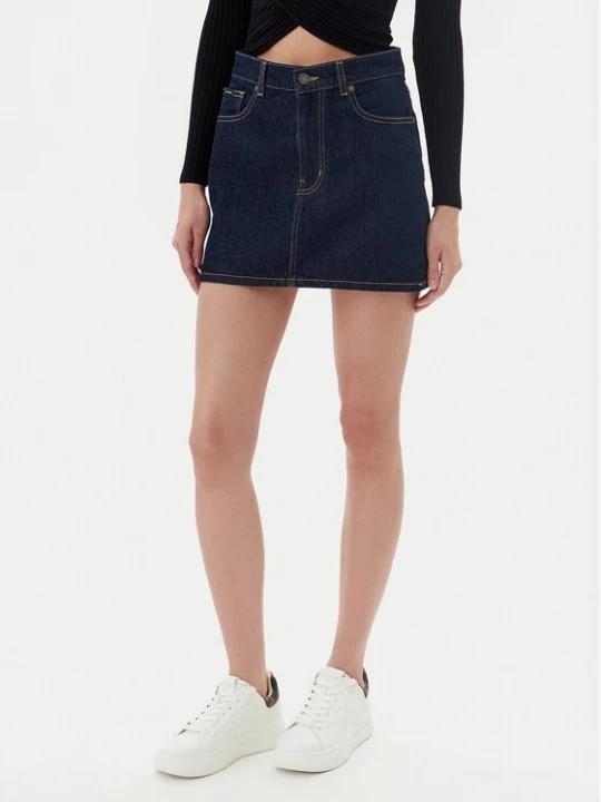 Obrázek produktu Guess Jeans Džínová sukně W5YD0Q D5M4C Tmavomodrá Regular Fit