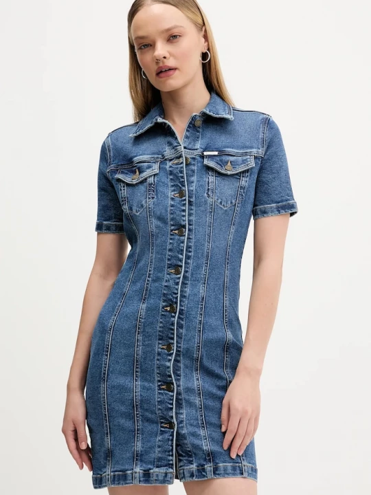 Obrázek produktu Guess Jeans Džínové šaty Guess Jeans modrá