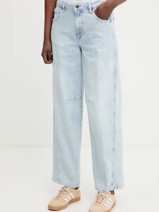 Obrázek produktu Guess Jeans džíny barrel dámské modrá