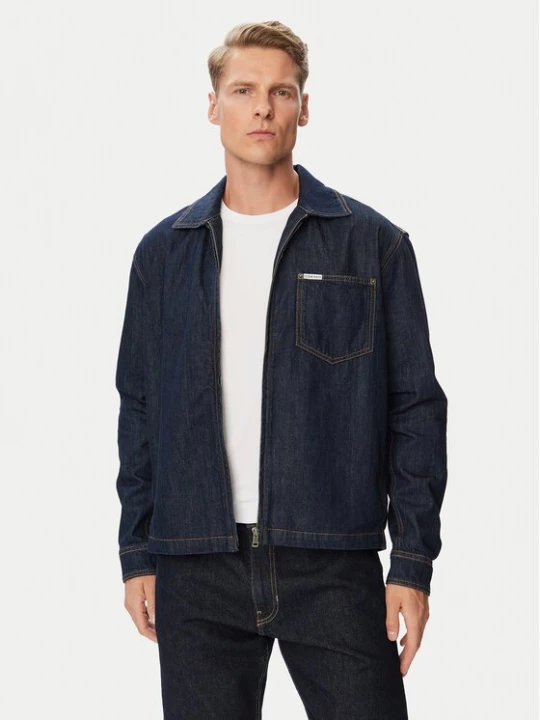 Obrázek produktu Guess Jeans Jeansová bunda M6YN01 D1316 Tmavomodrá Regular Fit