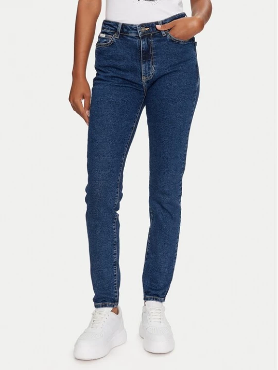 Obrázek produktu Guess Jeans Jeansy W4YA92 D5CB2 Tmavomodrá Skinny Fit