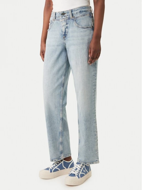 Obrázek produktu Guess Jeans Jeansy W5BA3O D0027 Modrá Boyfriend Fit