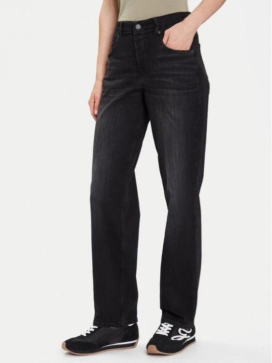 Obrázek produktu Guess Jeans Jeansy W5BA3O D0142 Černá Relaxed Fit
