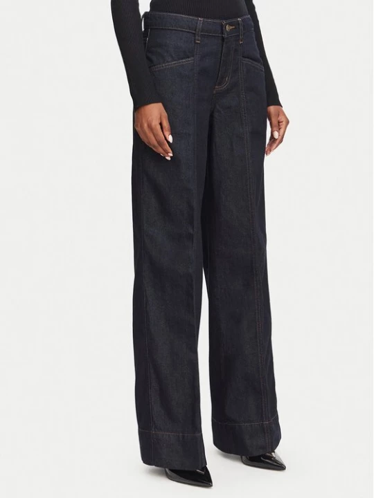 Obrázek produktu Guess Jeans Jeansy W6YA05 D1179 Tmavomodrá Wide Leg