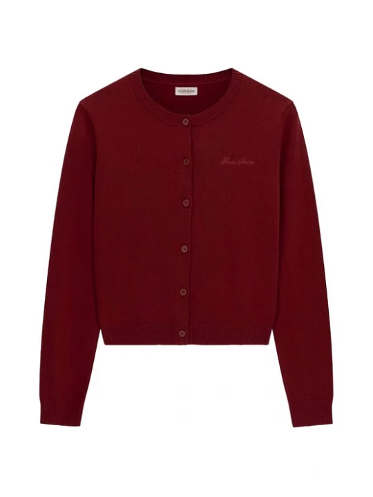Obrázek produktu GUESS JEANS Kardigan karmínově červené