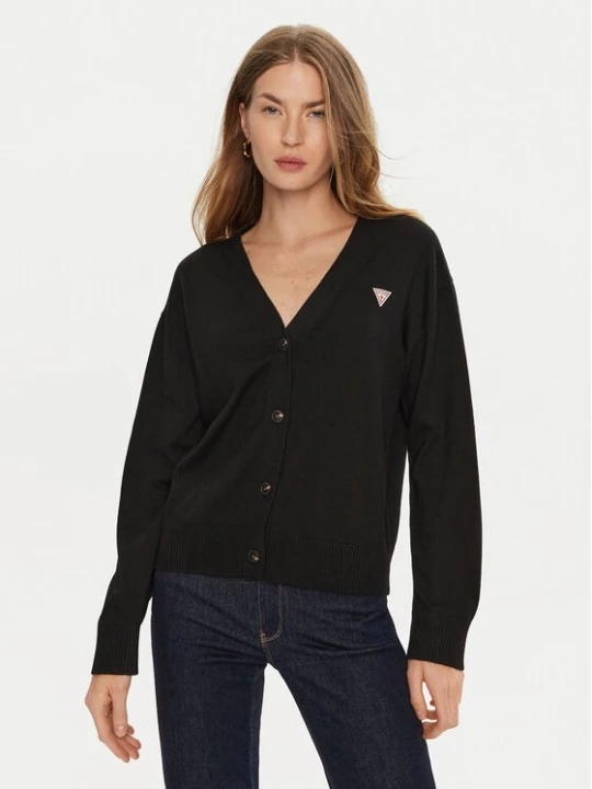 Obrázek produktu Guess Jeans Kardigan W4BR16 Z3HO2 Černá Regular Fit