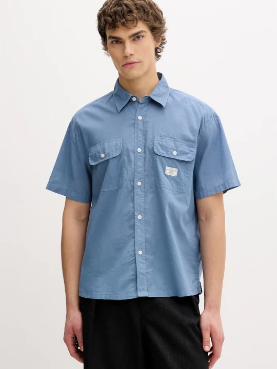 Obrázek produktu Guess Jeans košile pánská bavlněná modrá