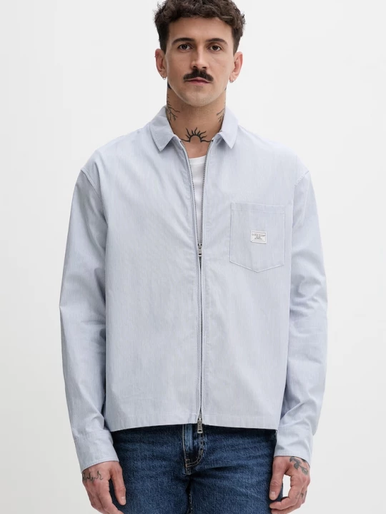 Obrázek produktu Guess Jeans košile pánská bavlněná modrá