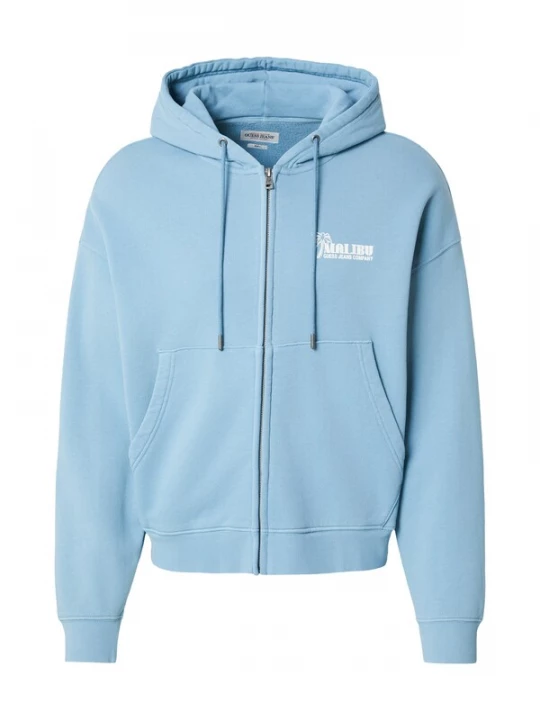 Obrázek produktu GUESS JEANS Mikina světlemodrá / bílá