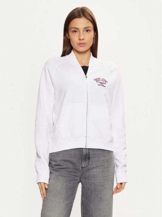Obrázek produktu Guess Jeans Mikina W5RQ22 K68I4 Bílá Regular Fit