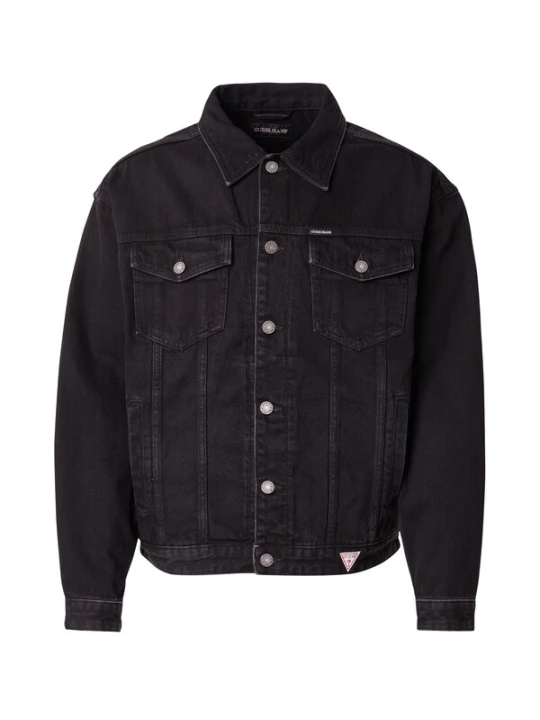 Obrázek produktu GUESS JEANS Přechodná bunda  černá džínovina