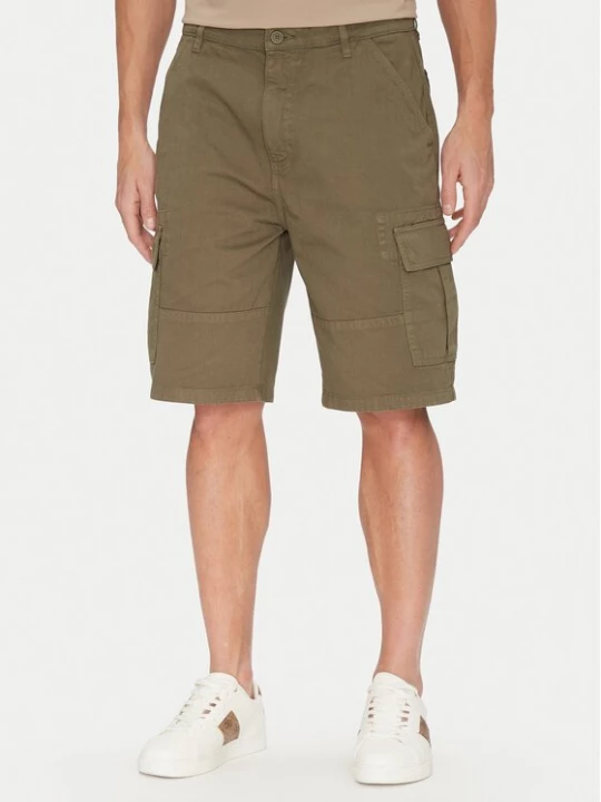 Obrázek produktu Guess Jeans Šortky z materiálu M5GD45 WGCV1 Khaki Regular Fit